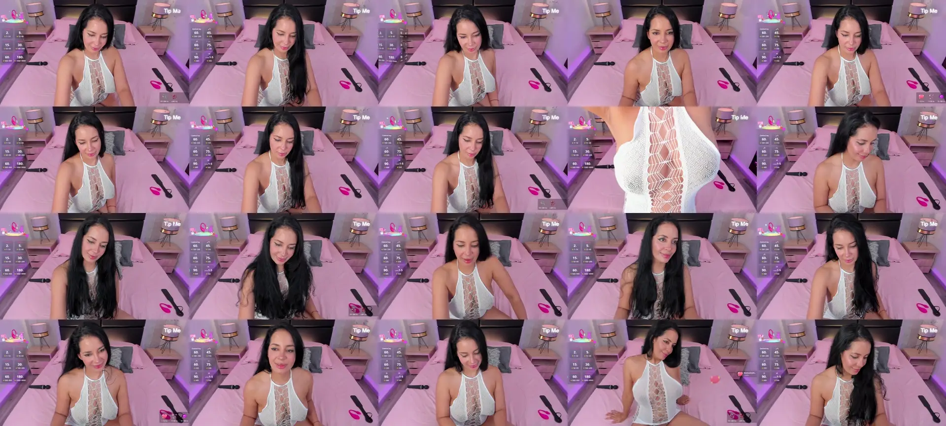 ZamaraSweet photo contact sheet