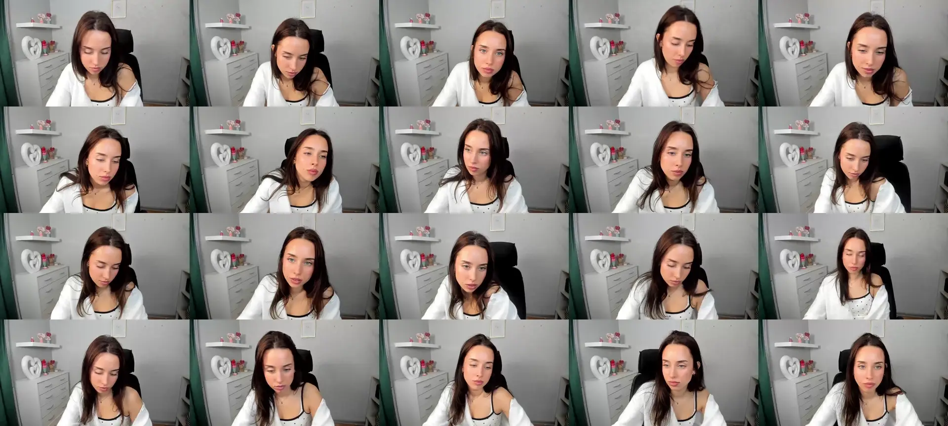 AdeleSolo photo contact sheet