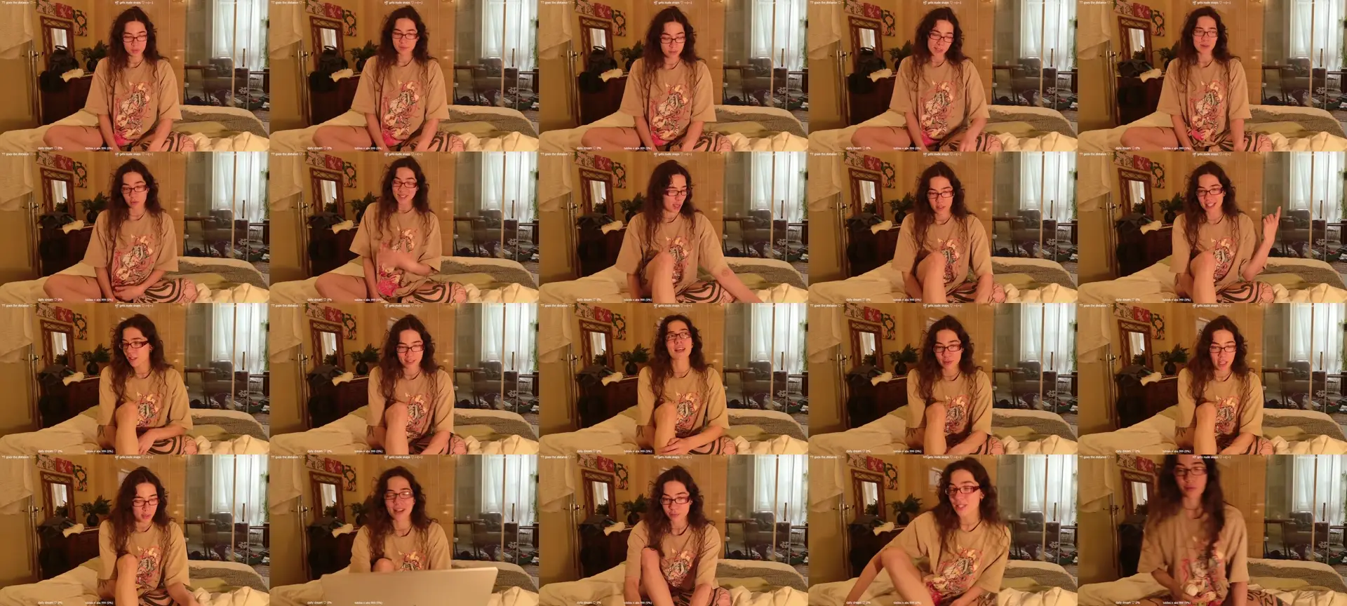 afterglow photo contact sheet