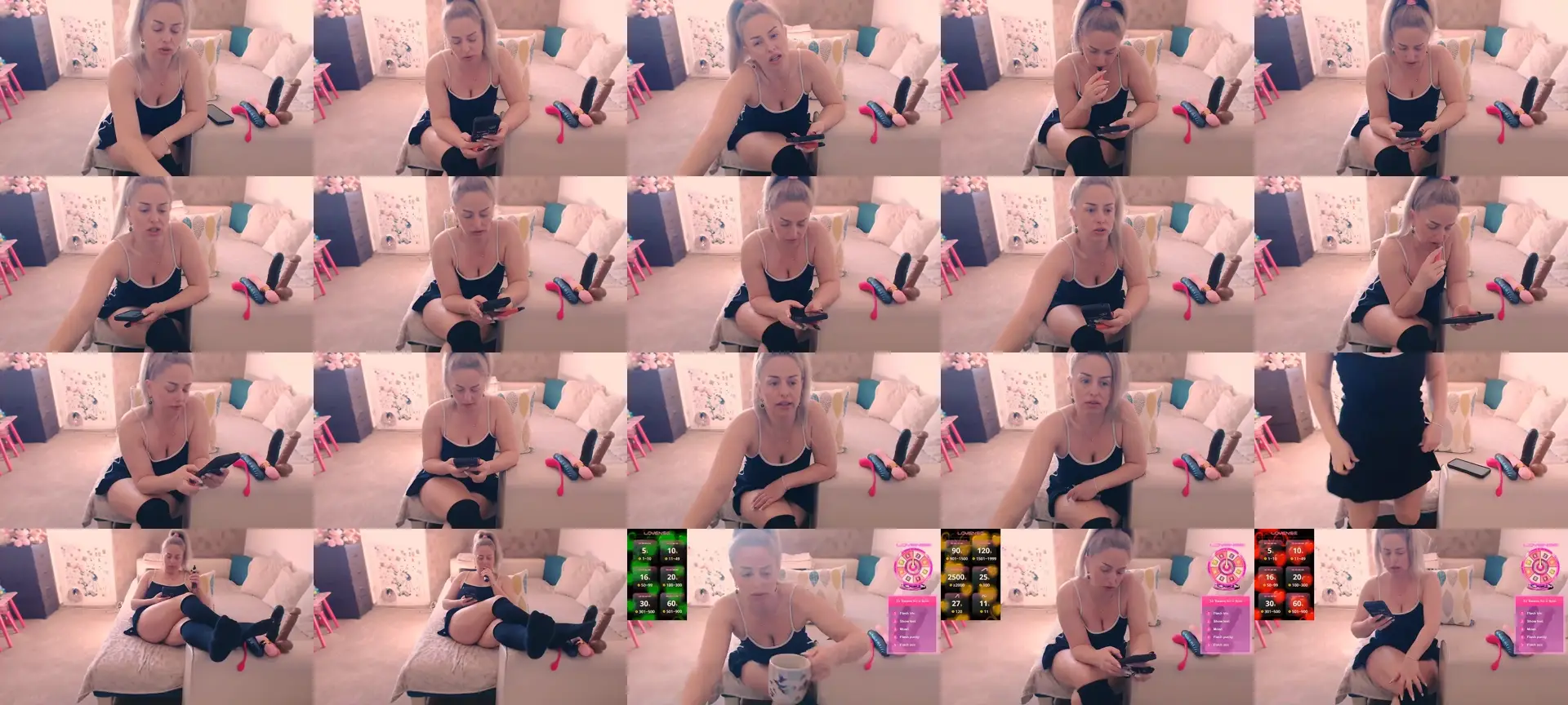 Alesyadoll photo contact sheet