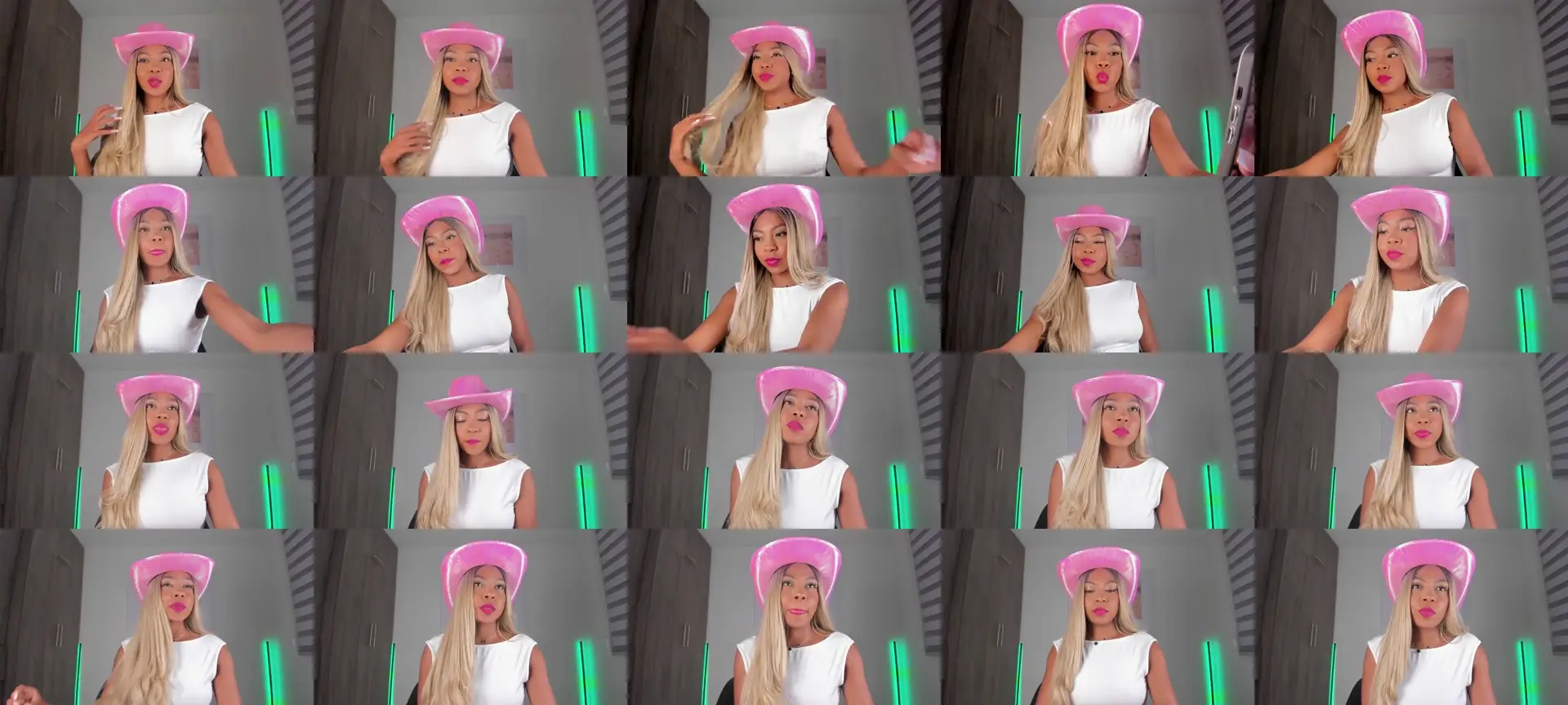 Alexa_bon photo contact sheet