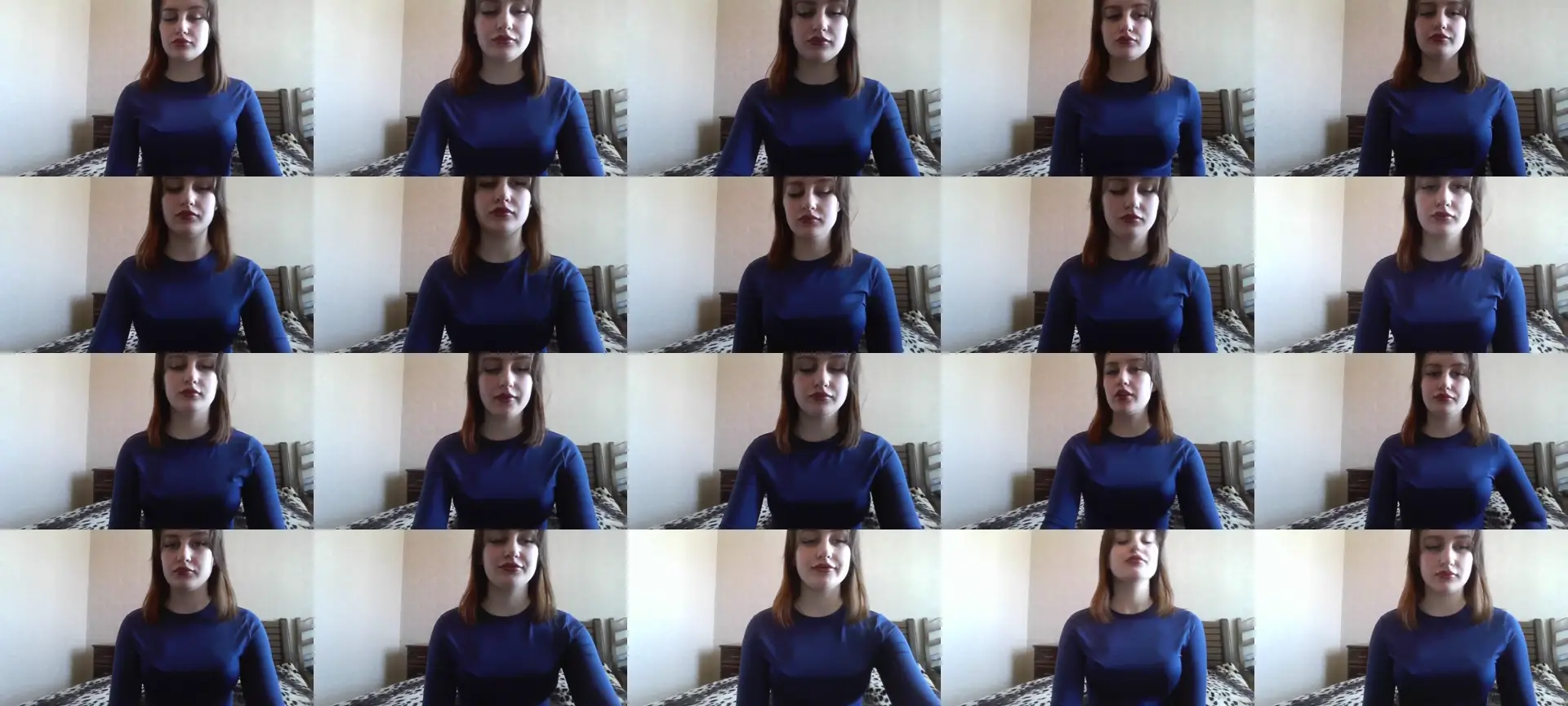 Alisha photo contact sheet