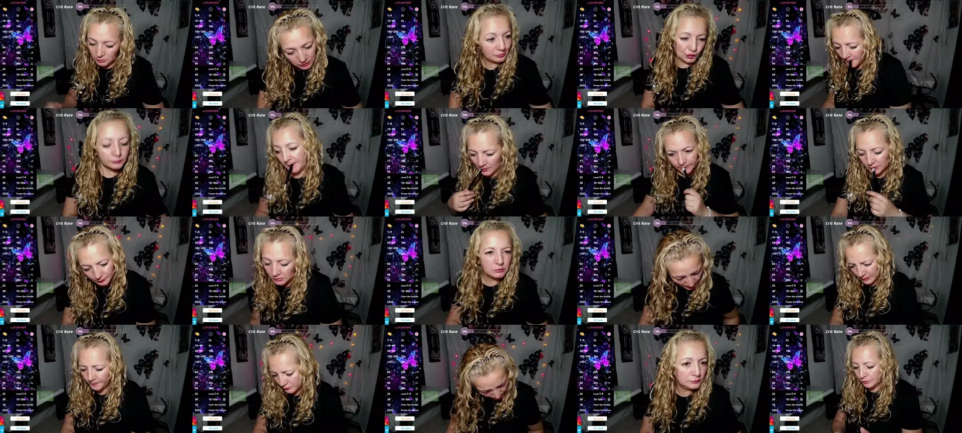 Ally_sweety_ photo contact sheet