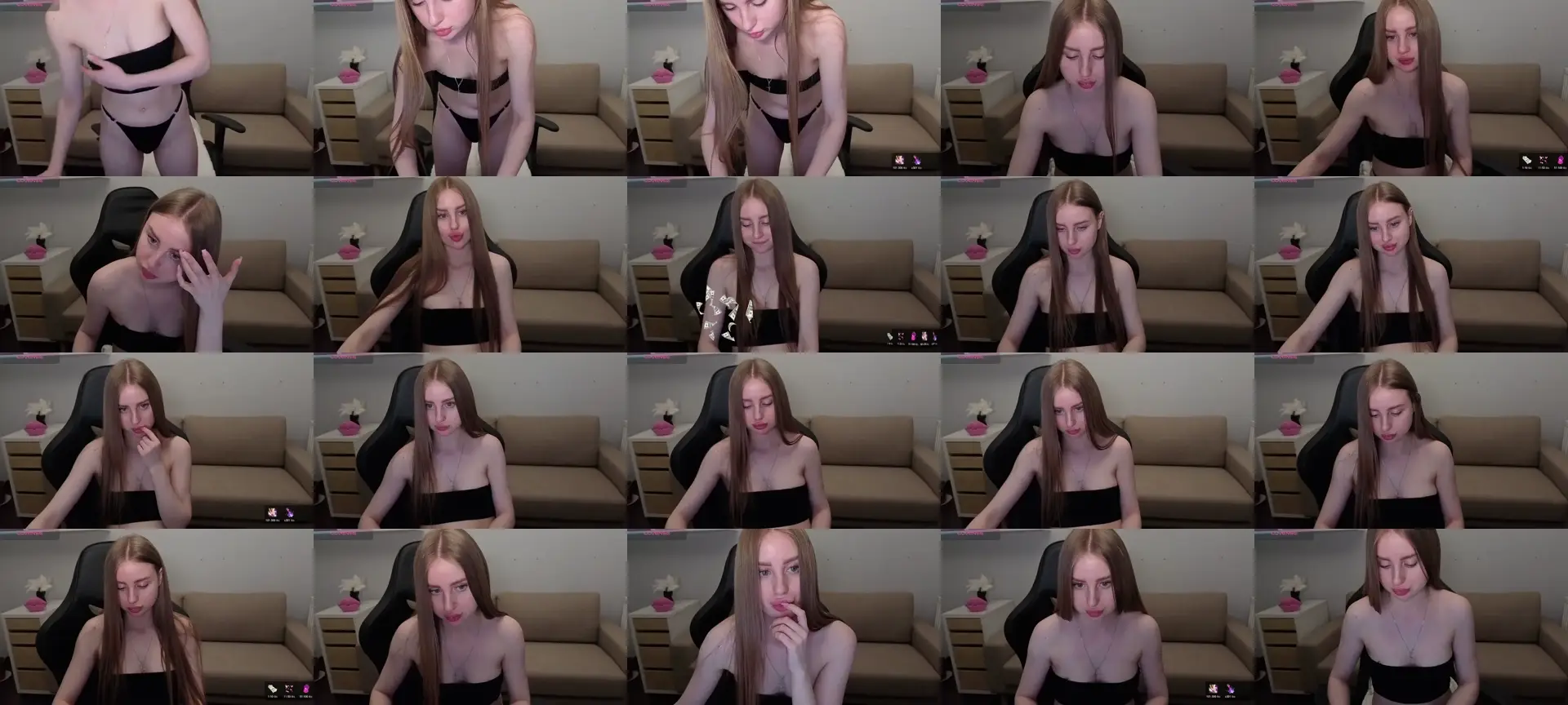 AnastasiaSi photo contact sheet