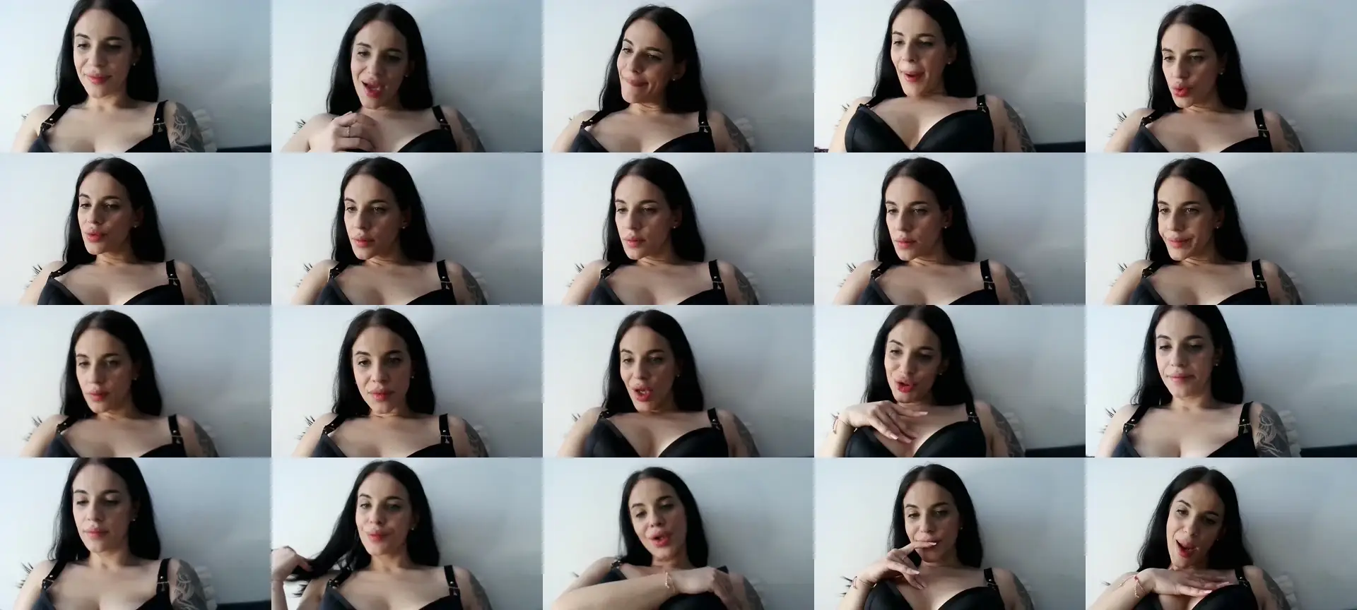 Annaluxxxe photo contact sheet
