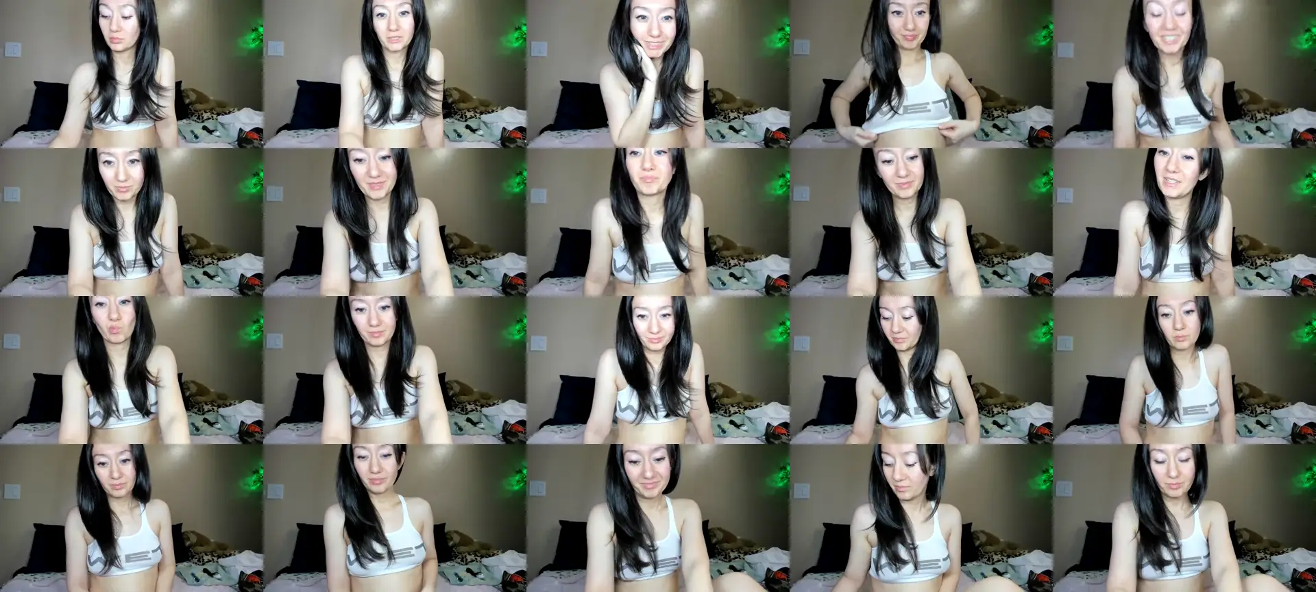 AsianHoney4U photo contact sheet