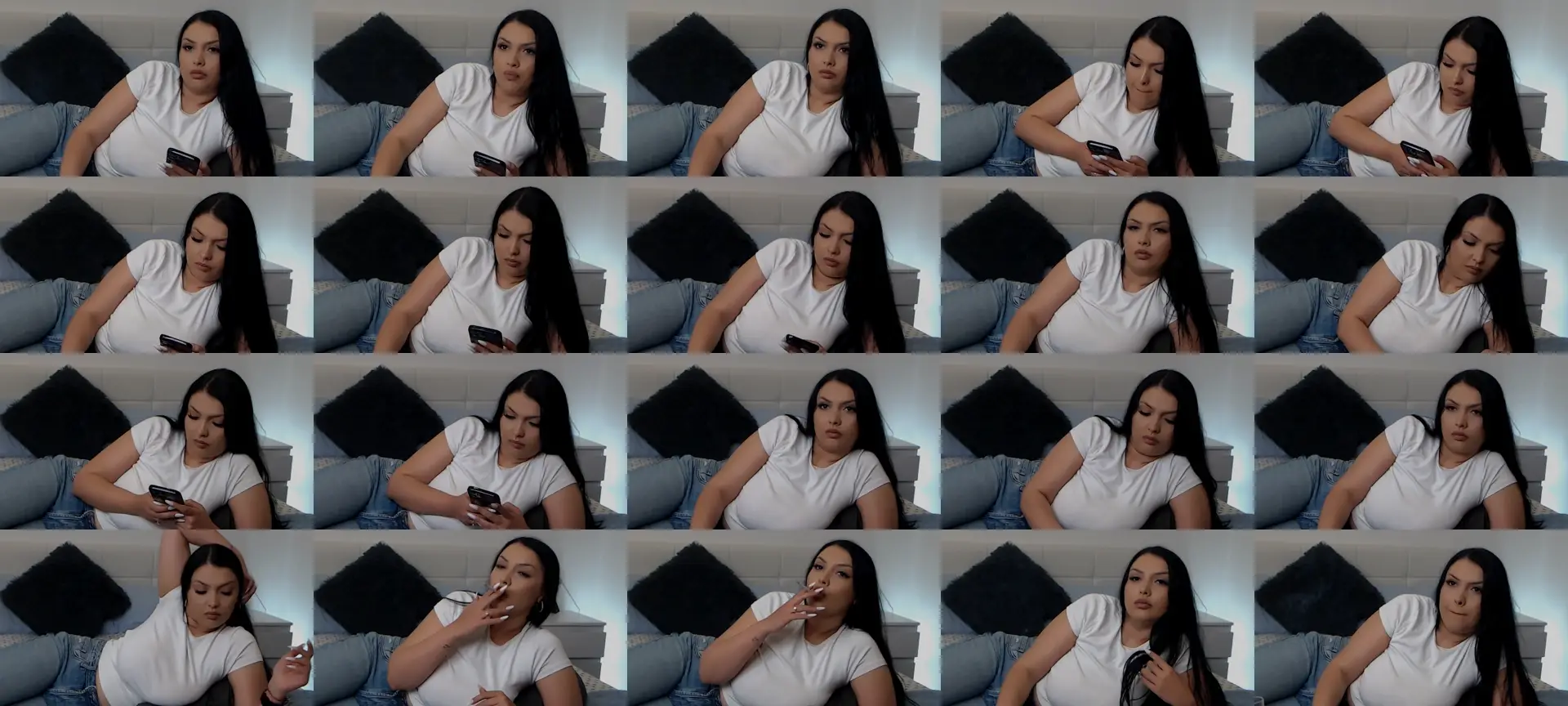 AvelineNoir photo contact sheet