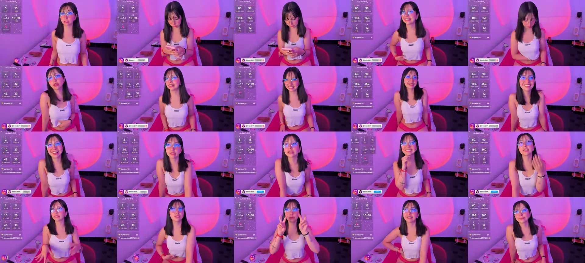 Becca_be photo contact sheet