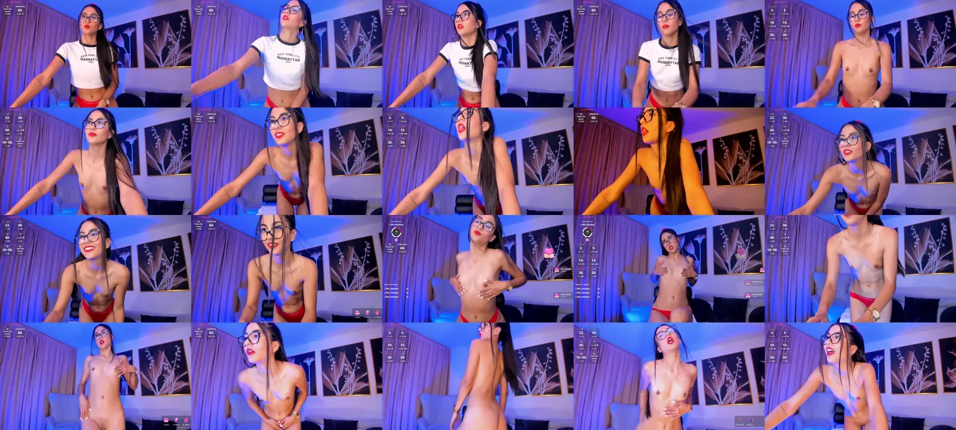 BonnyRose photo contact sheet