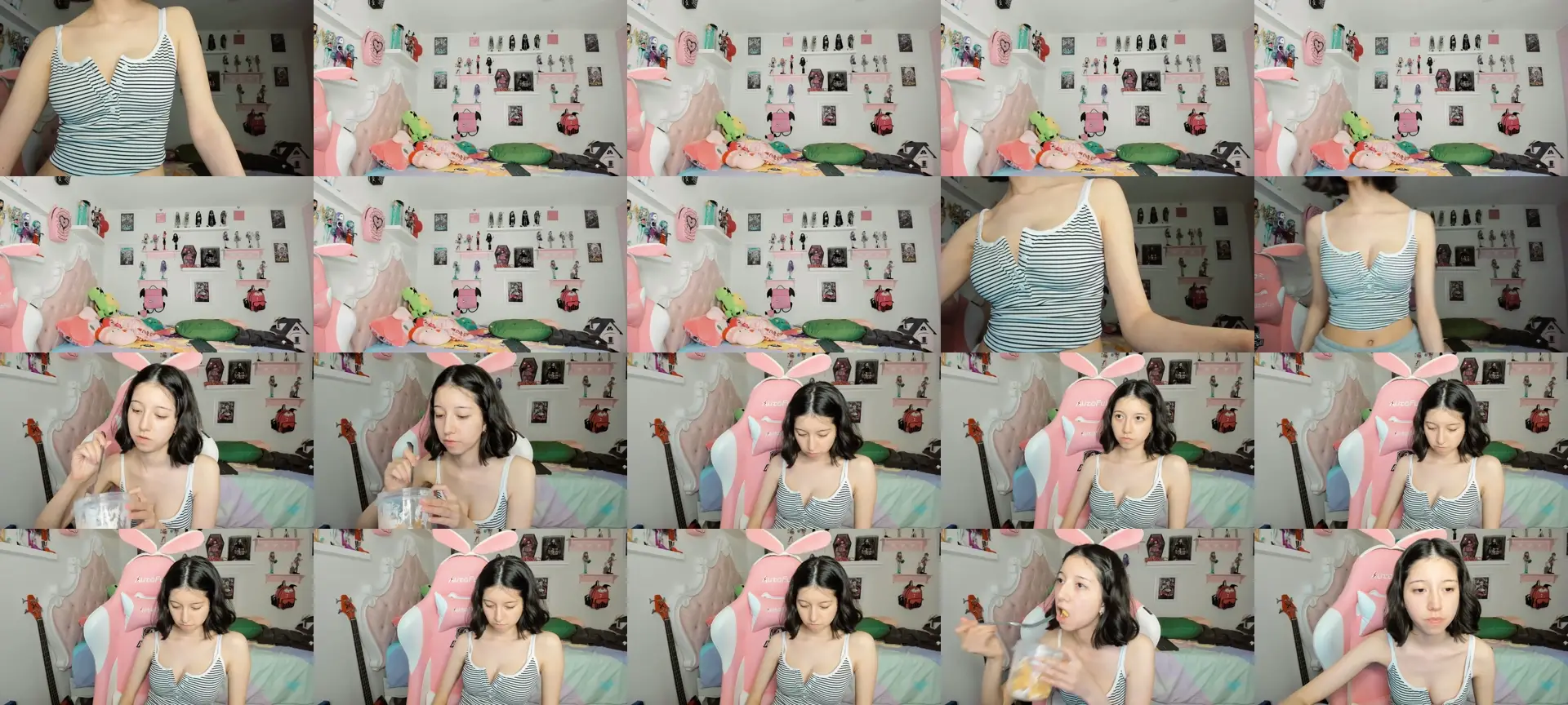 Cherrycute666 photo contact sheet