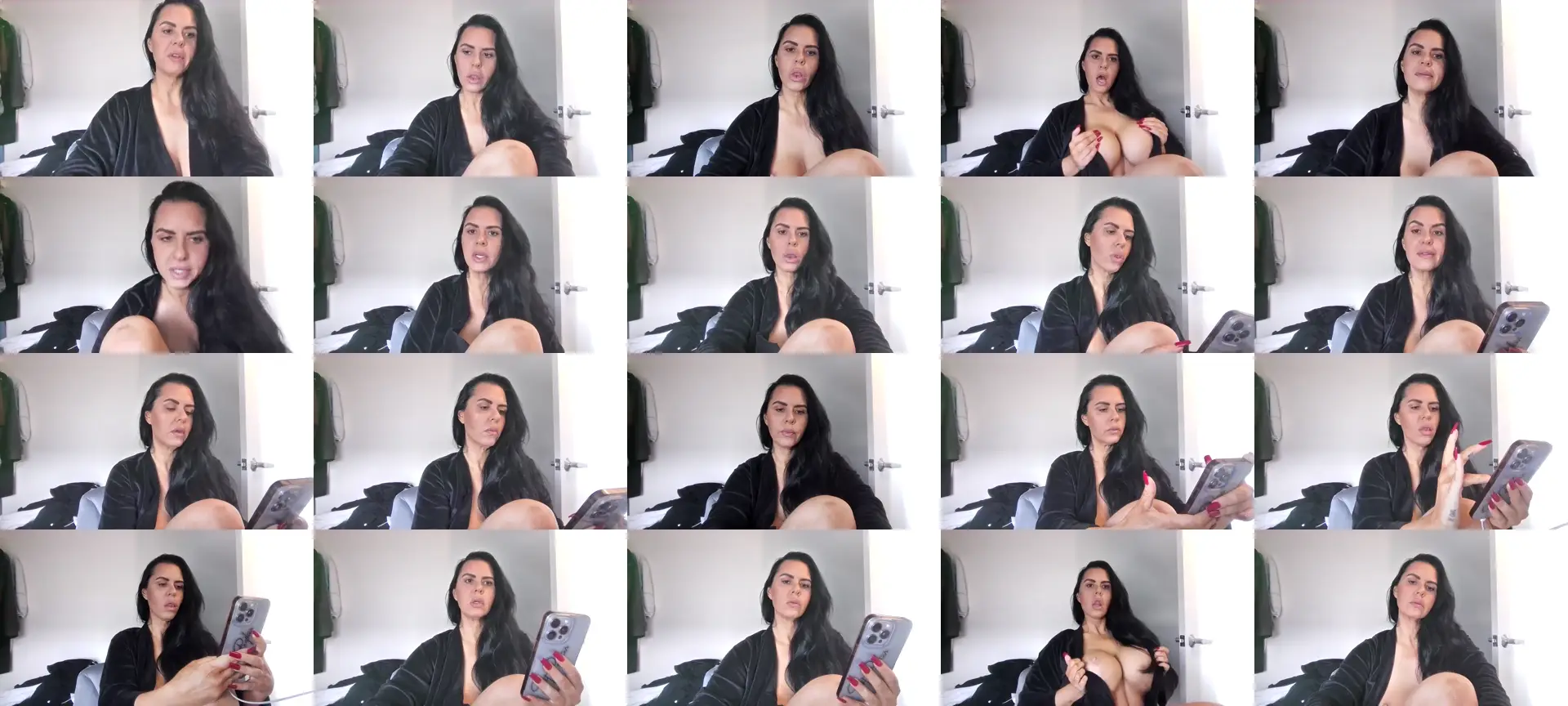 CocoCorvette photo contact sheet