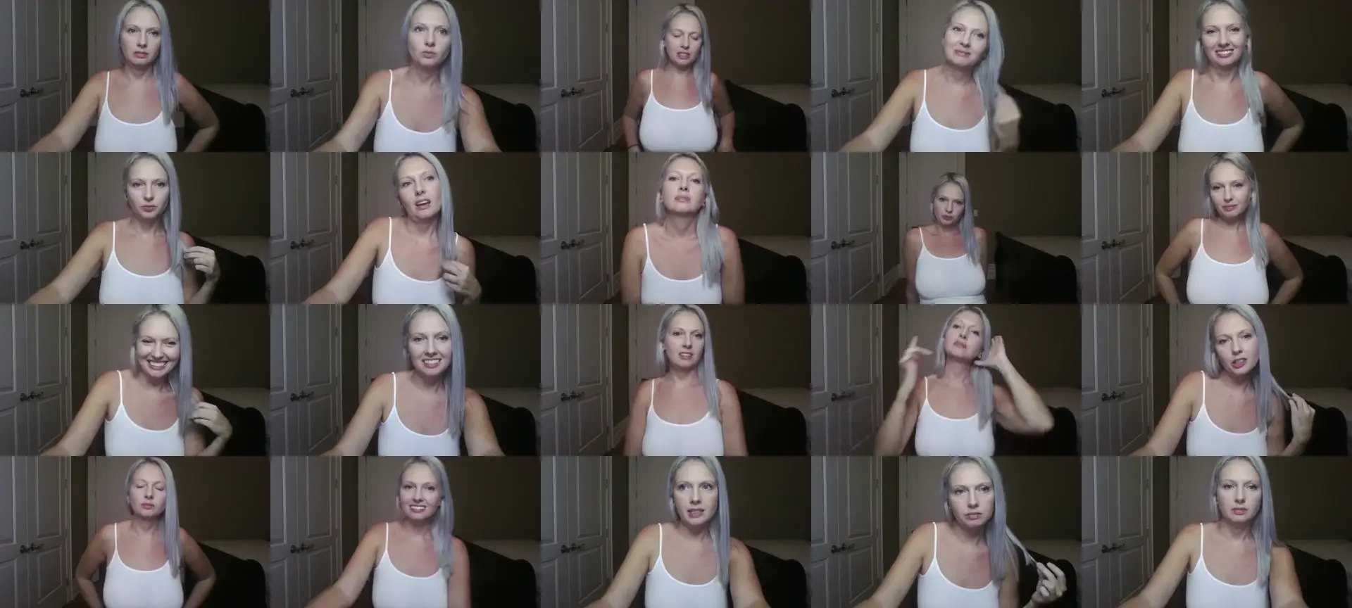 Crystaaal photo contact sheet