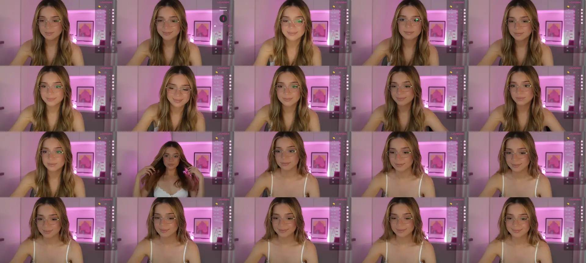 cutiee photo contact sheet