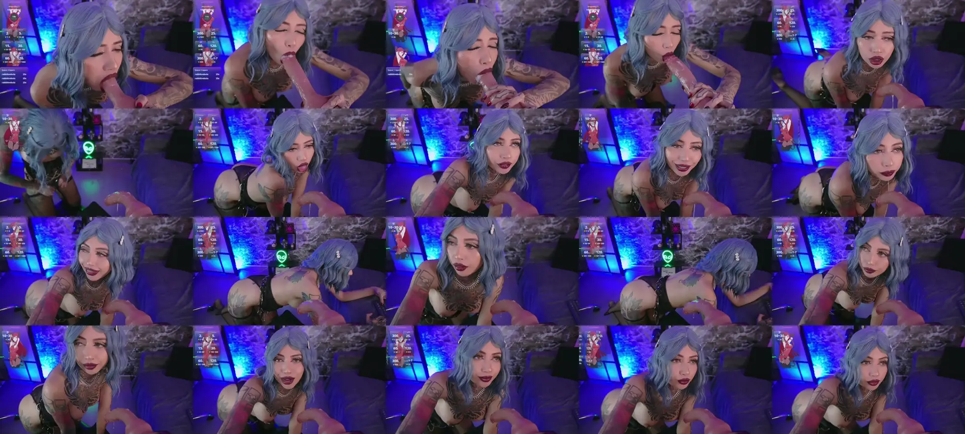 Darkly_waxx photo contact sheet