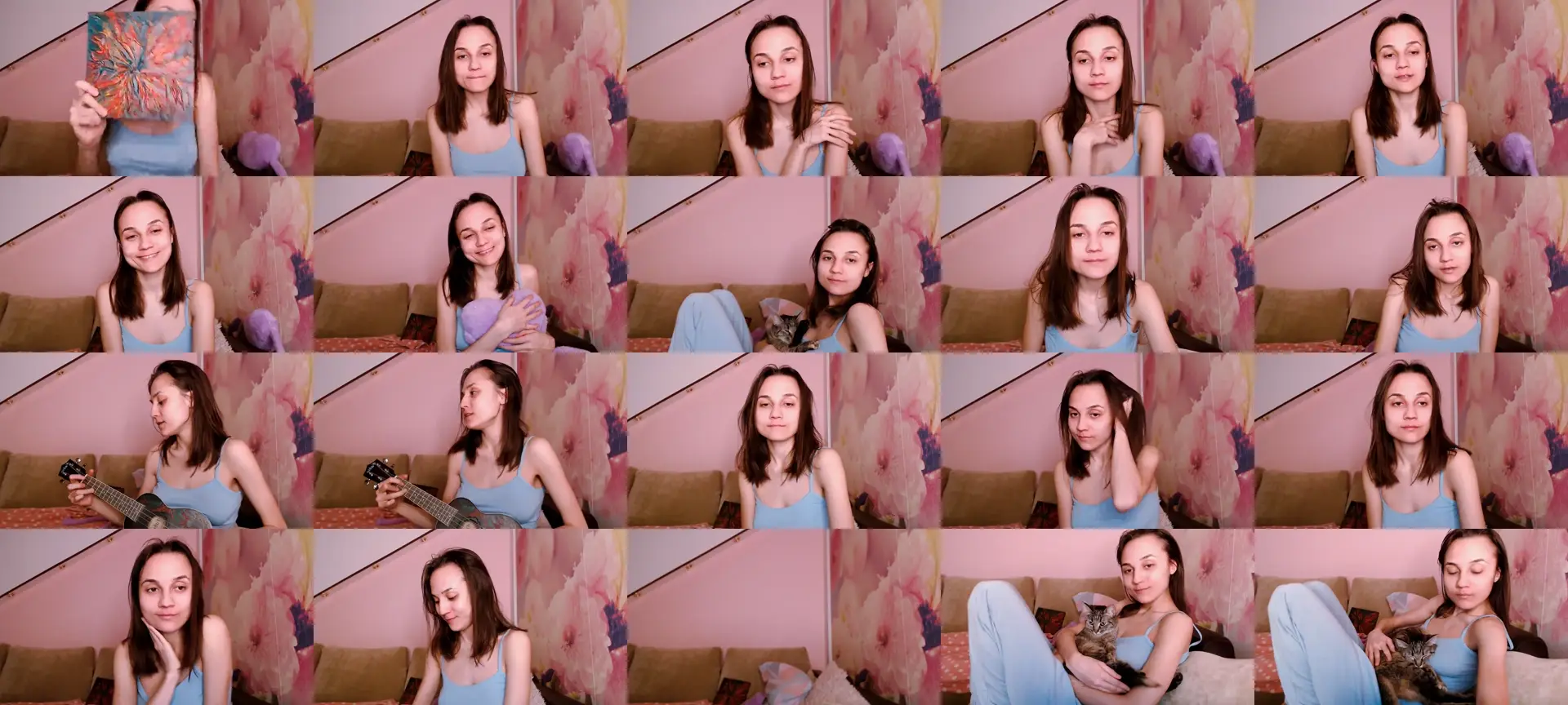 DraGoldFlyy photo contact sheet