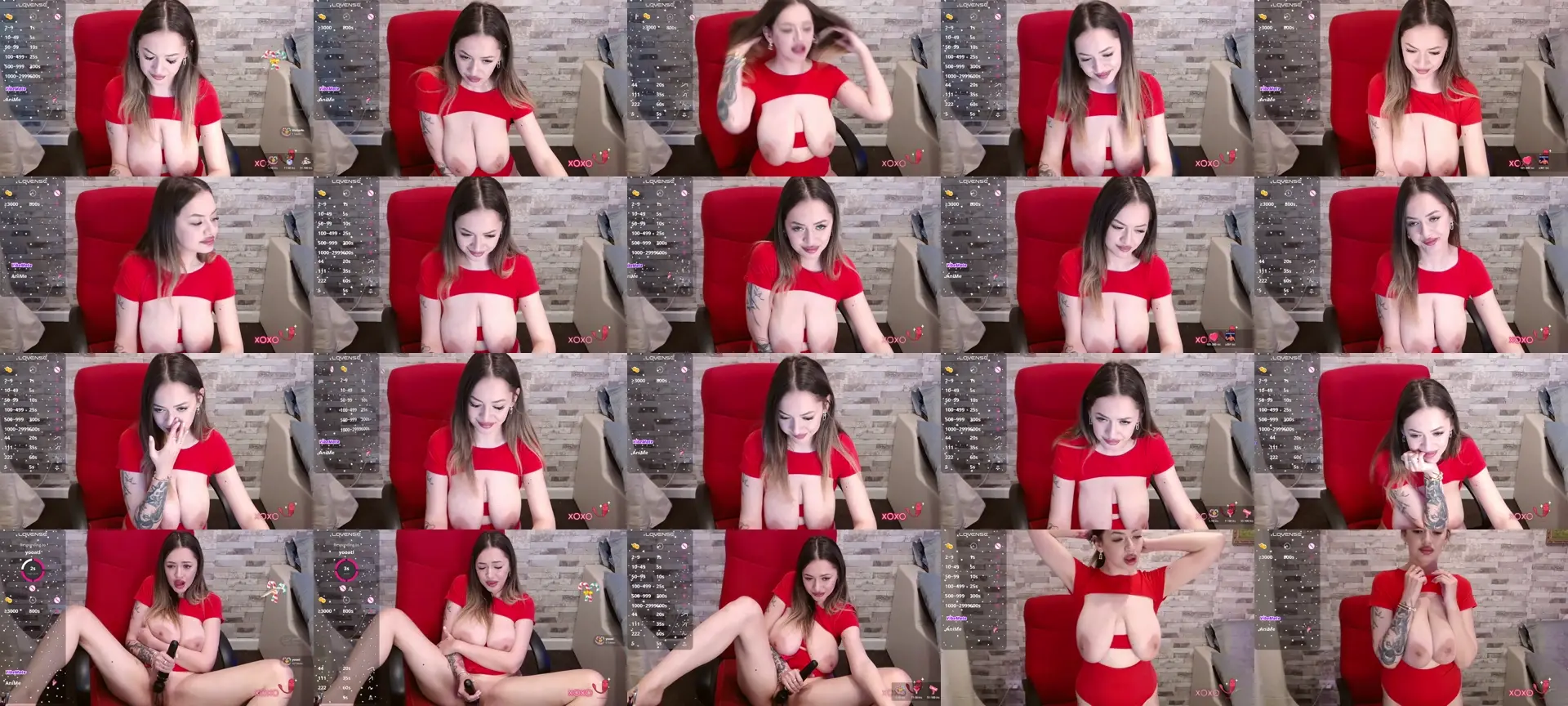 EvaKrystal photo contact sheet
