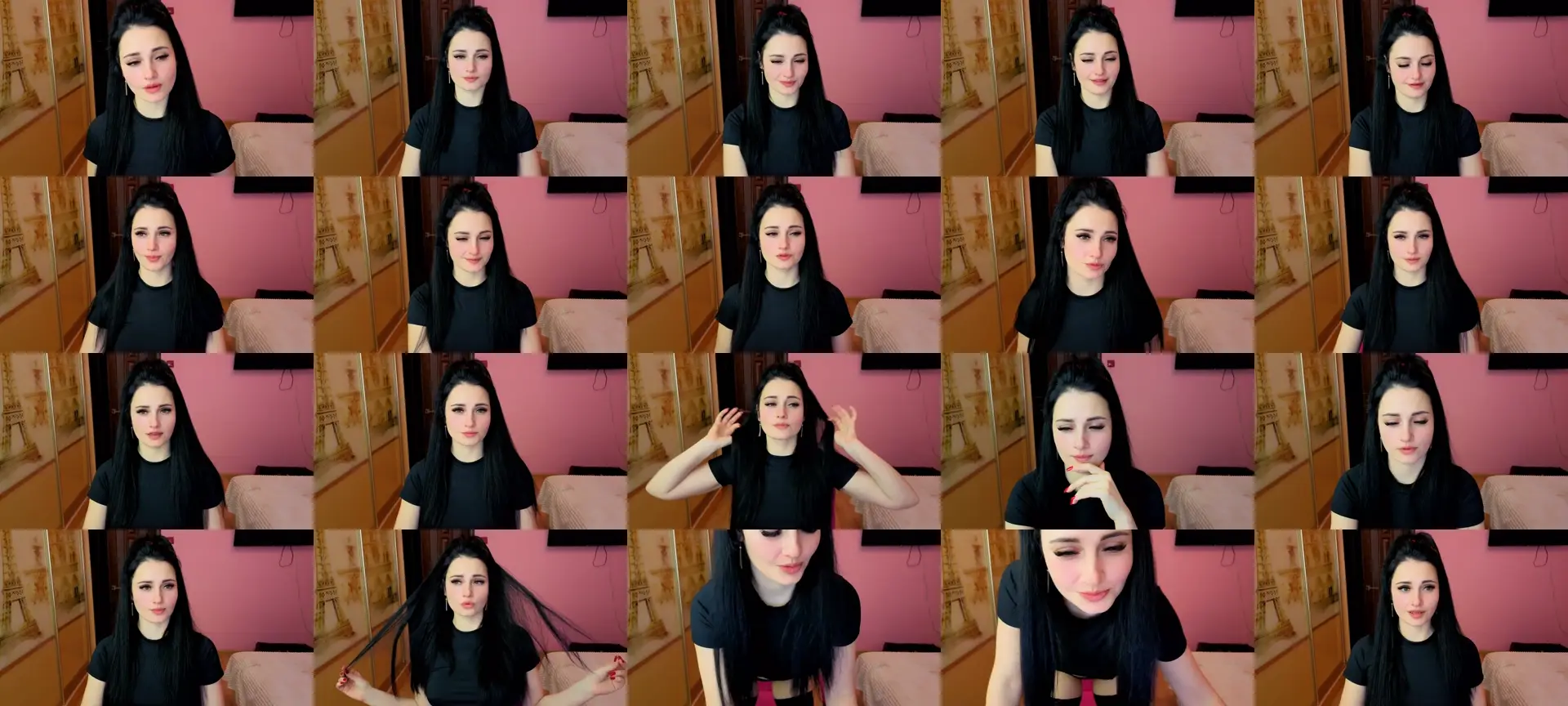 EvaLangoria photo contact sheet