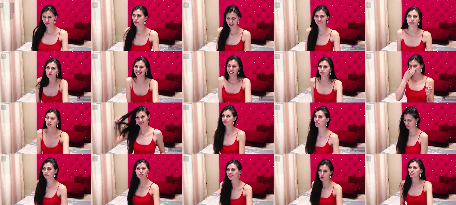 HaileyVixen photo contact sheet