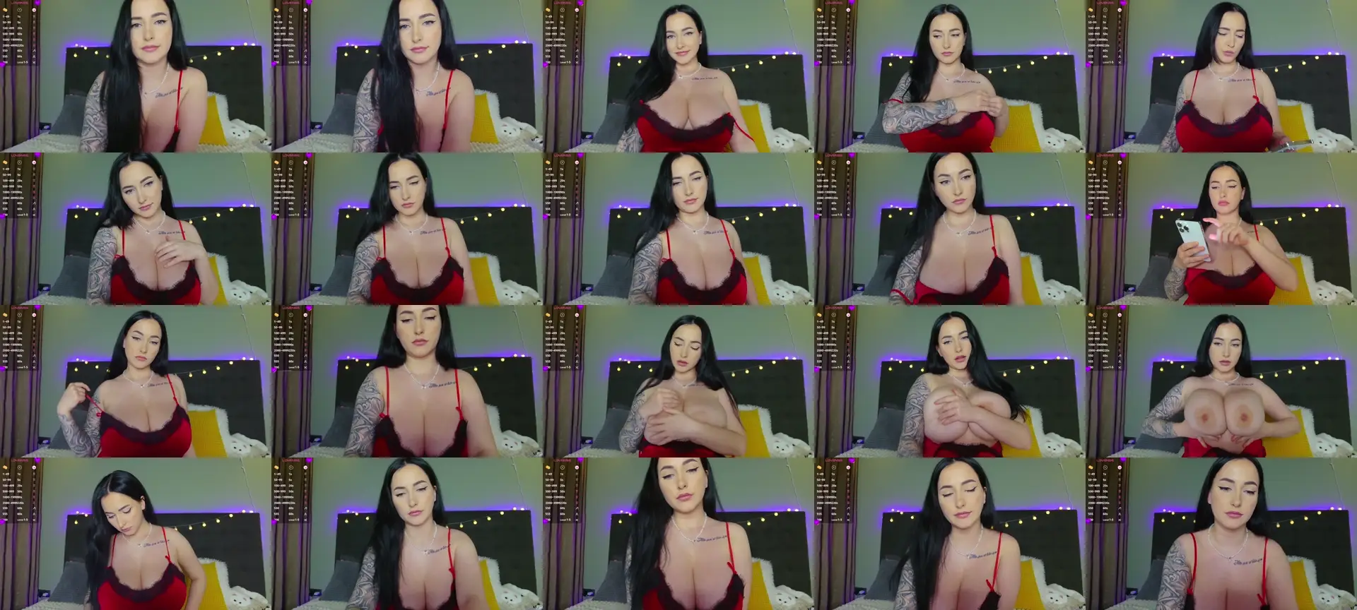 Happy_Yulia photo contact sheet