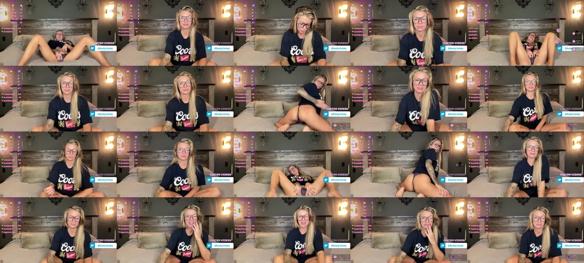 honeyoutlaw photo contact sheet