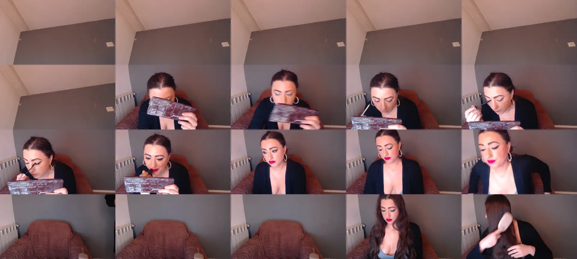 HotRebbecca photo contact sheet