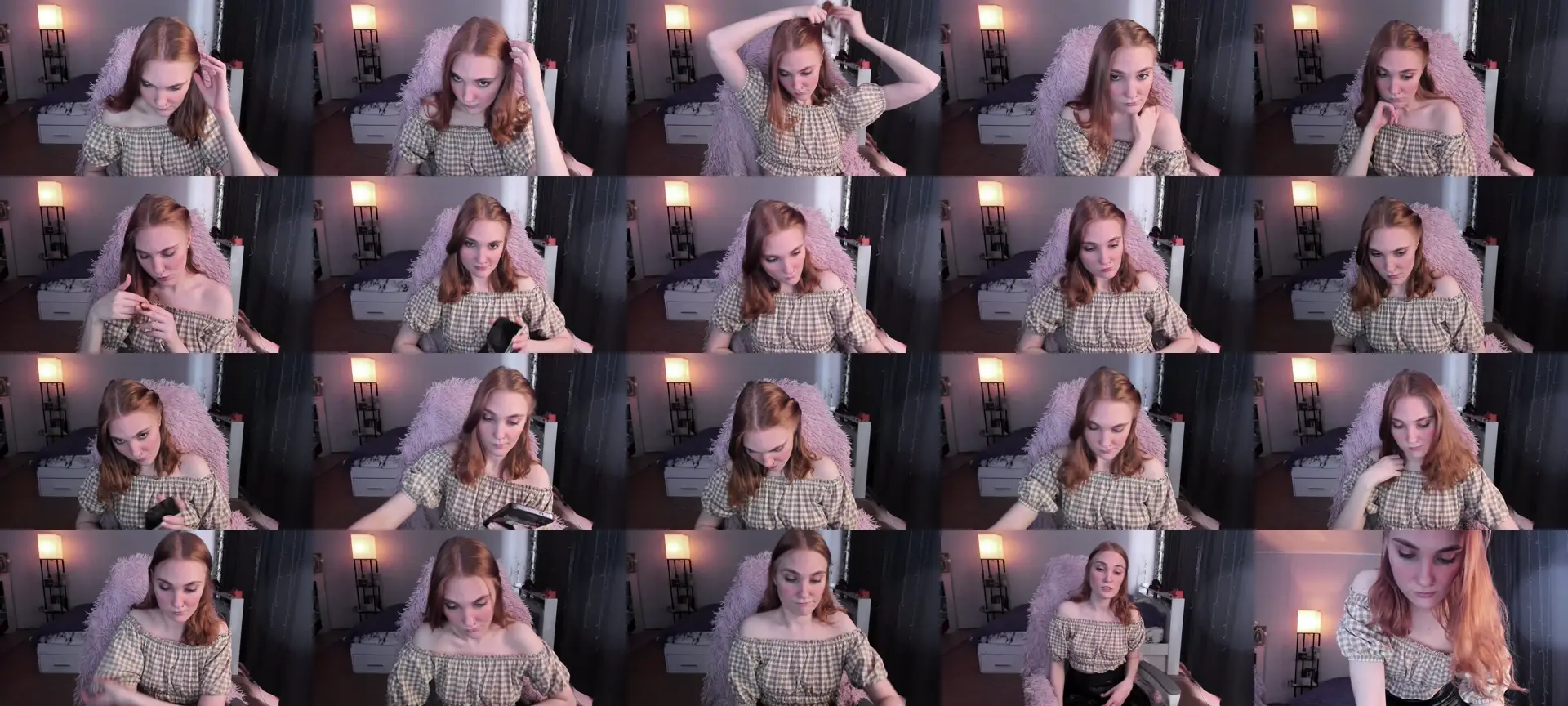HotRedPipper photo contact sheet