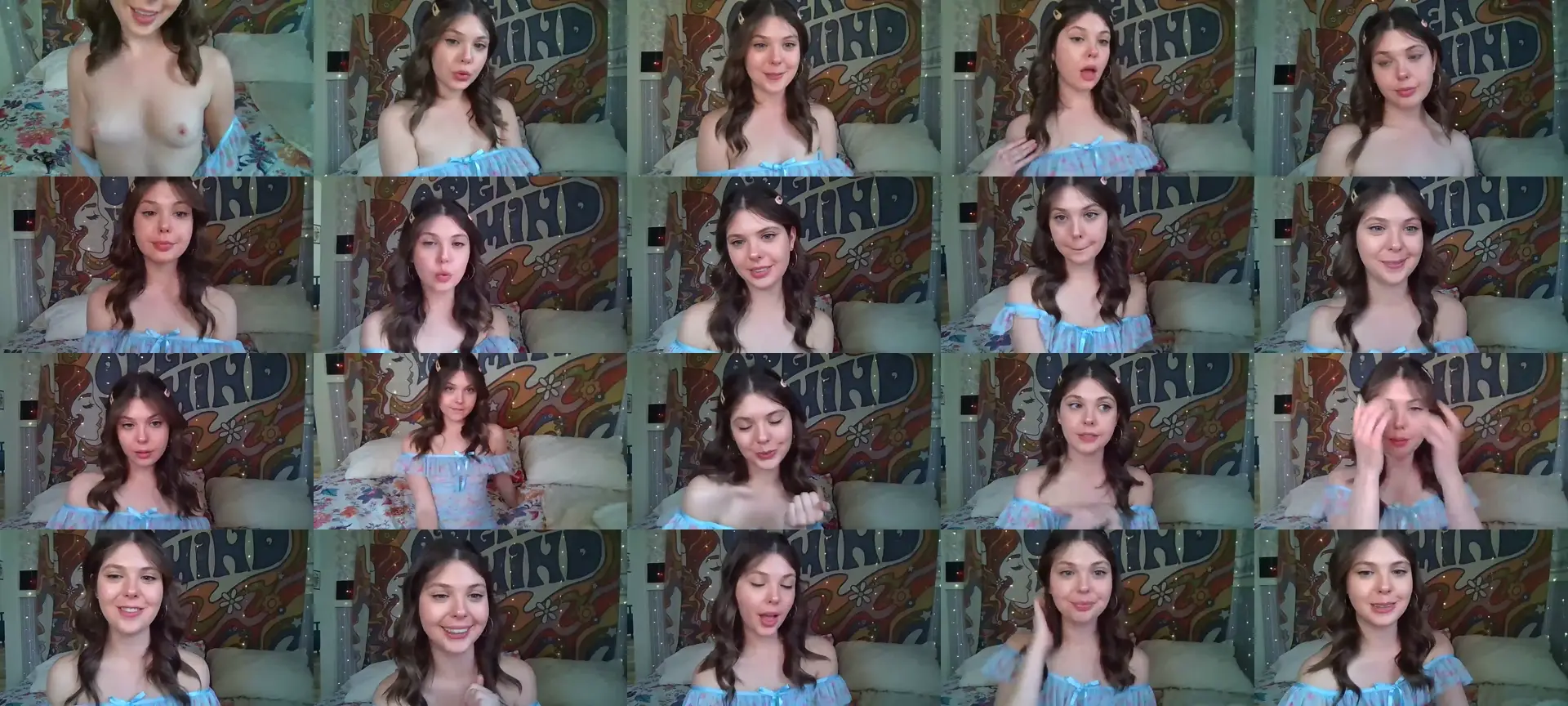 indicabby photo contact sheet