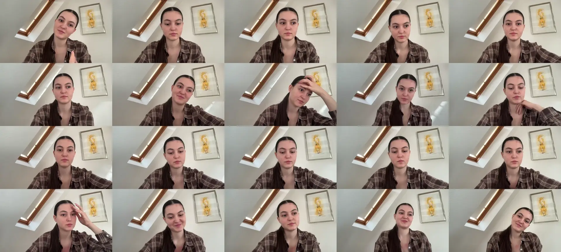 IrisAmore photo contact sheet