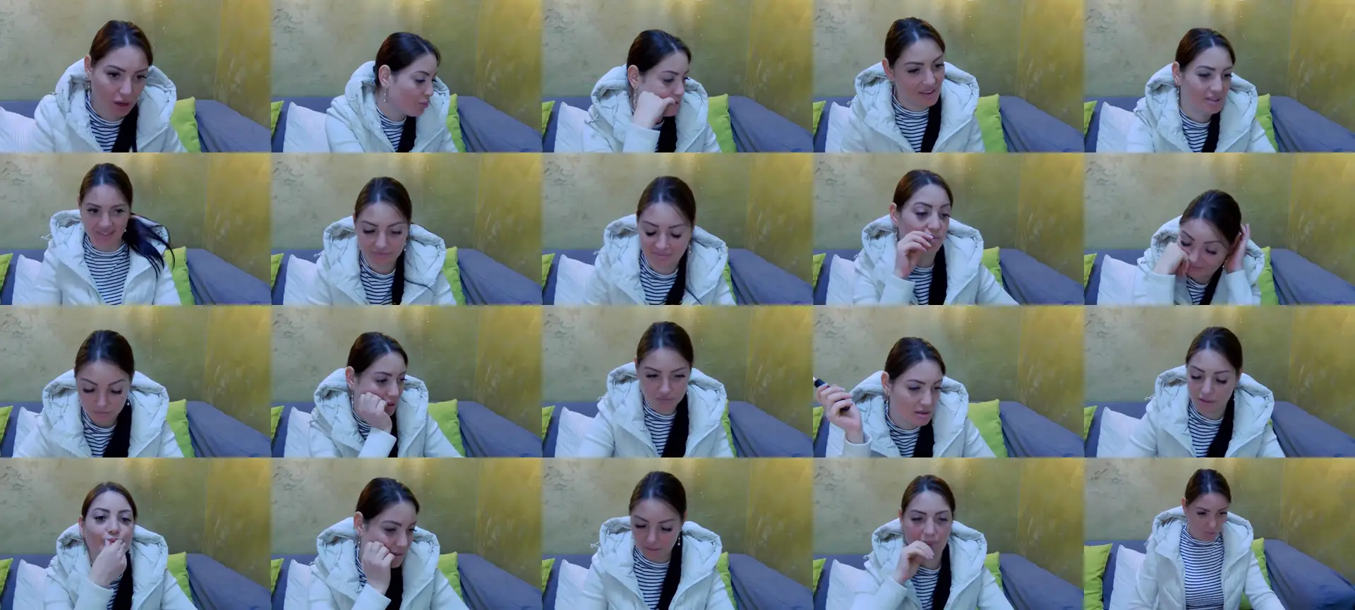 Katyline photo contact sheet