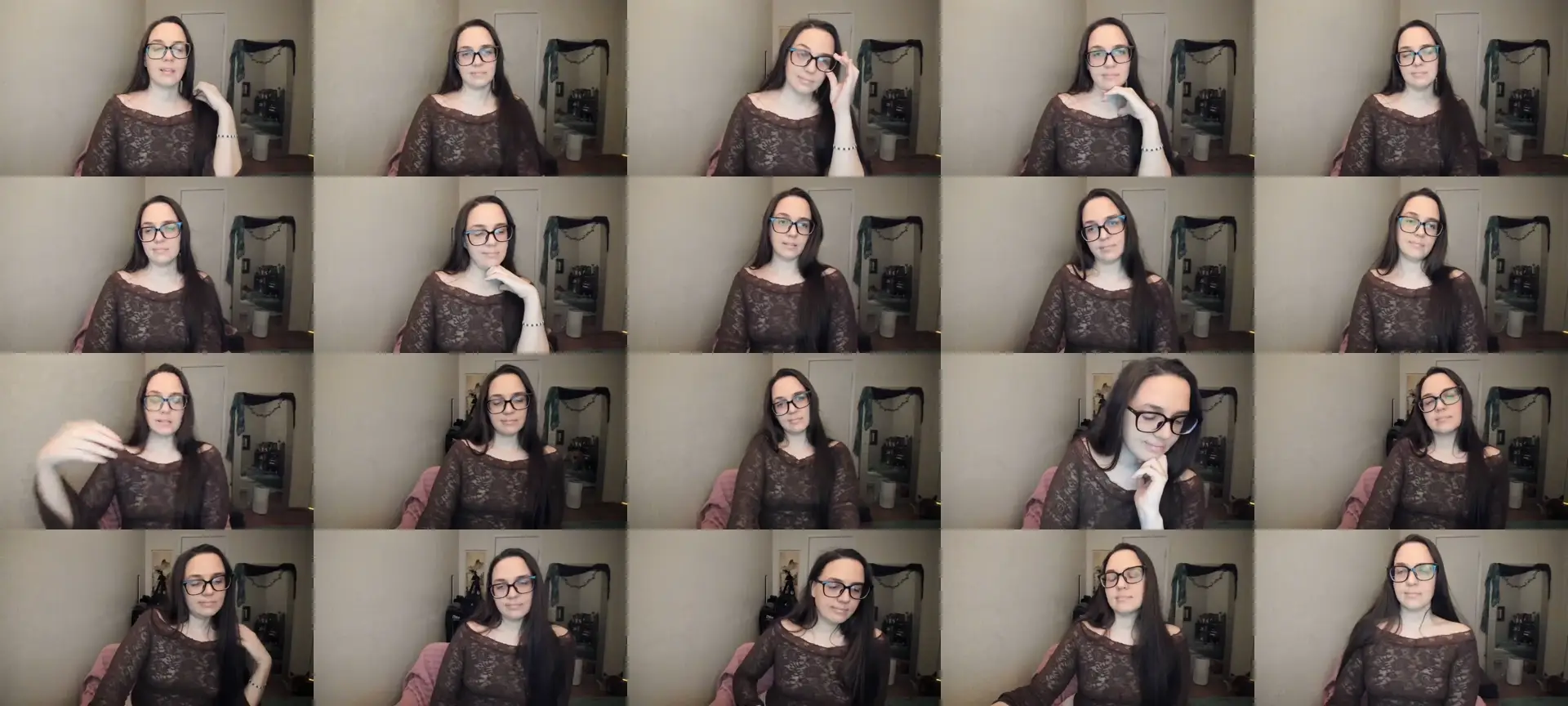LadyLeilah photo contact sheet