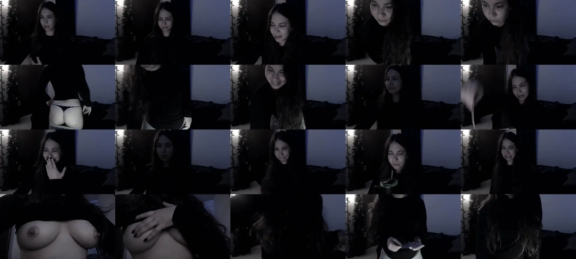 LadyMarceline photo contact sheet