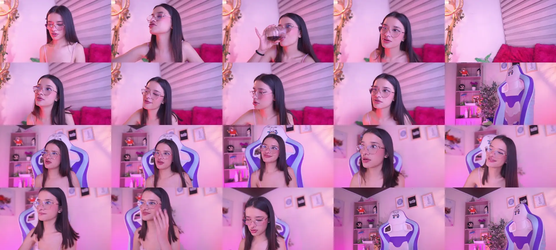 LanaDreamss photo contact sheet