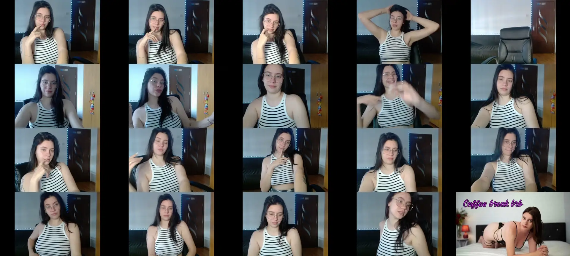 LanaRoosse photo contact sheet