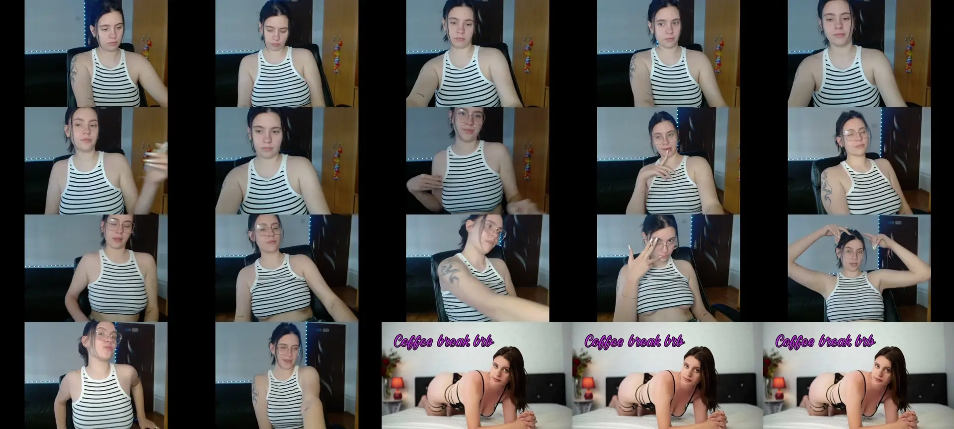 LanaRoosse photo contact sheet