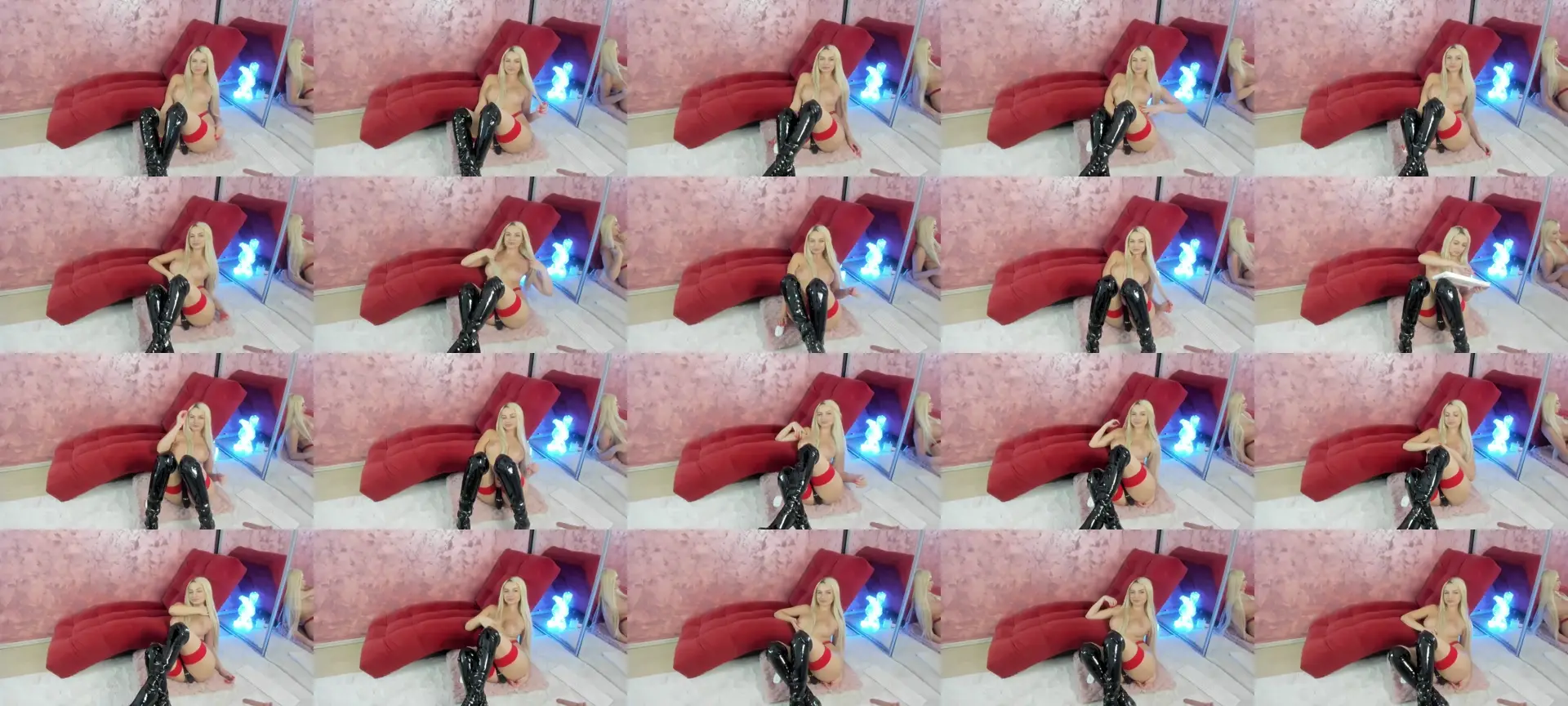 LessyaLust photo contact sheet