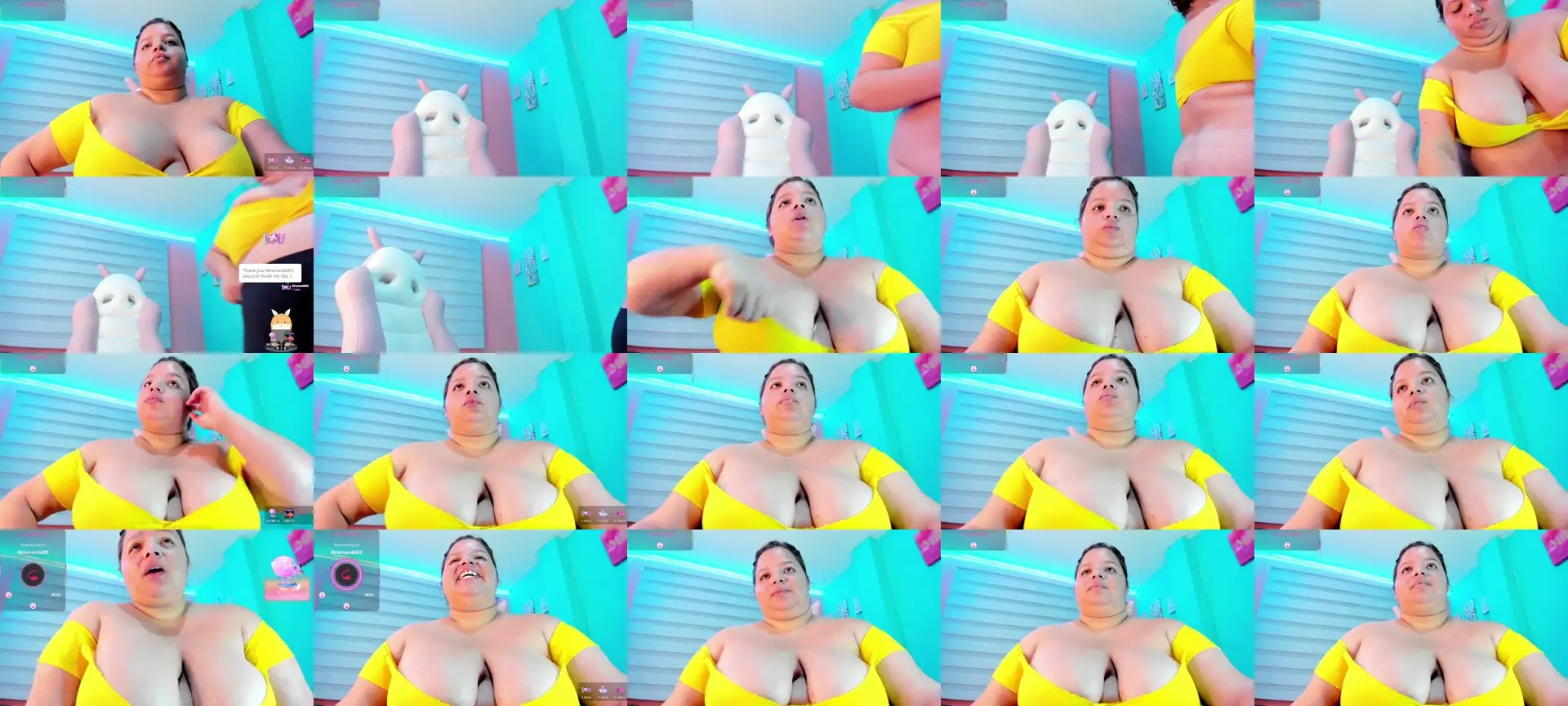 Lexxy_bbw photo contact sheet