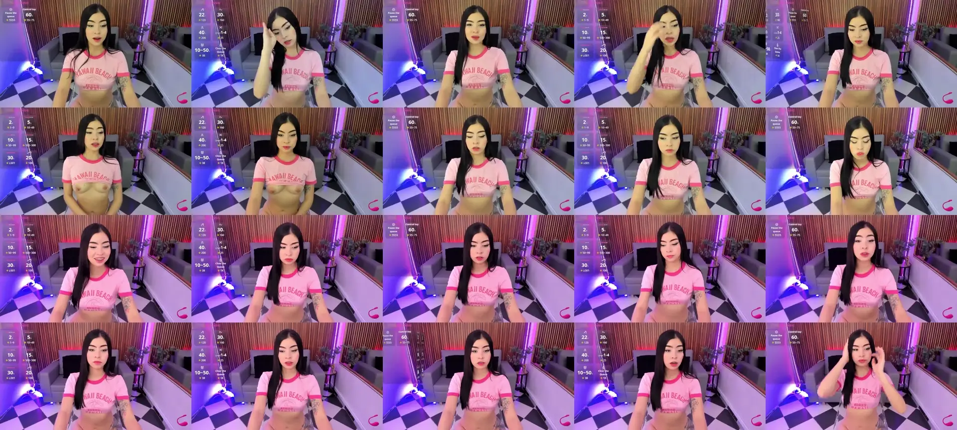 LizBohemia photo contact sheet