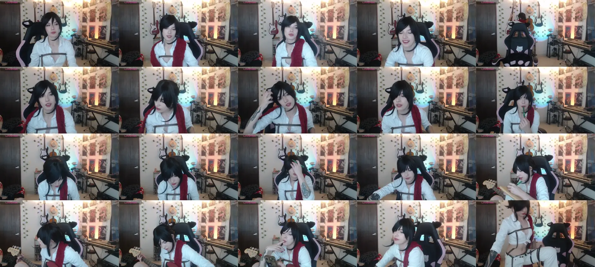 Lovely_cass photo contact sheet