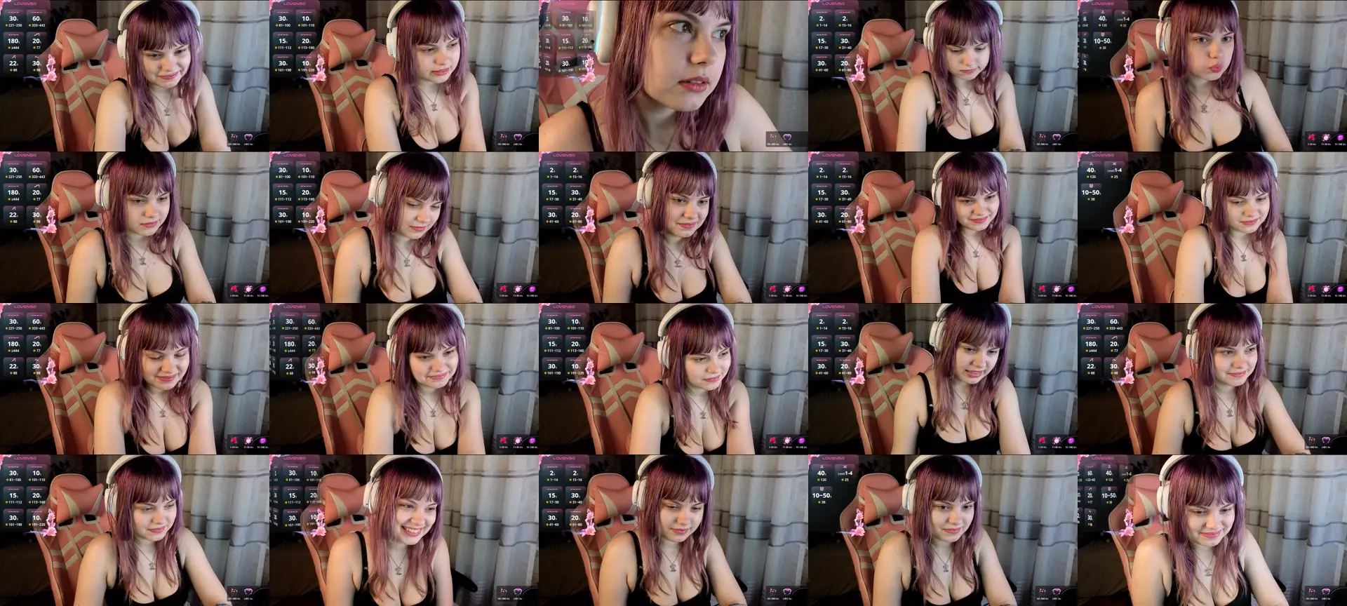 LovelyKriss photo contact sheet