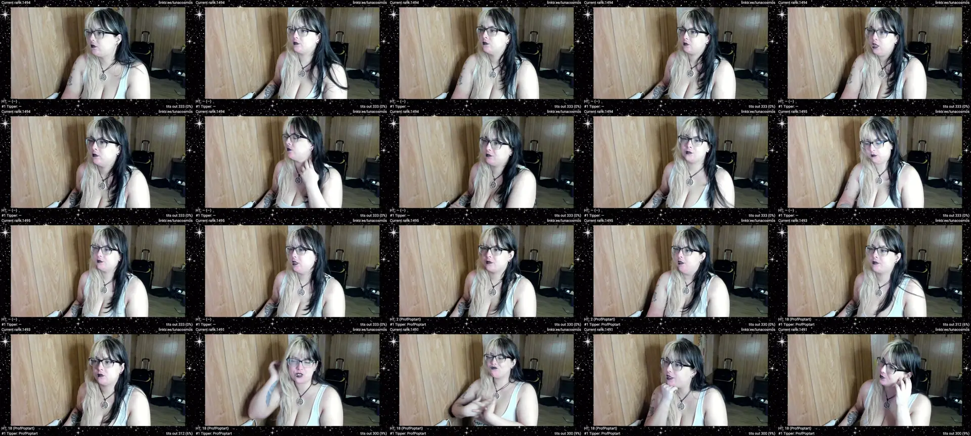 LunaCosmos photo contact sheet