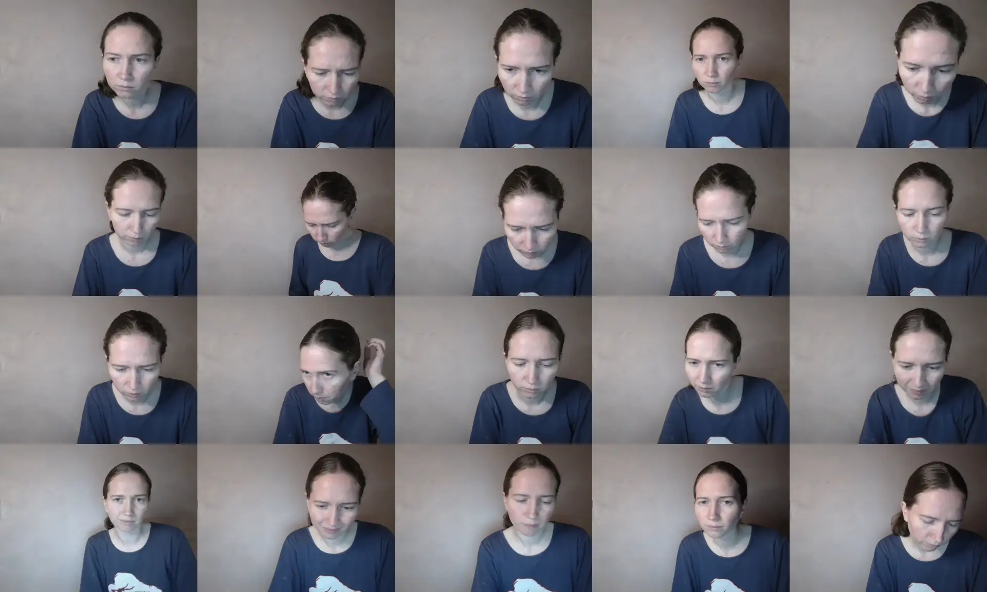 Marlinka photo contact sheet