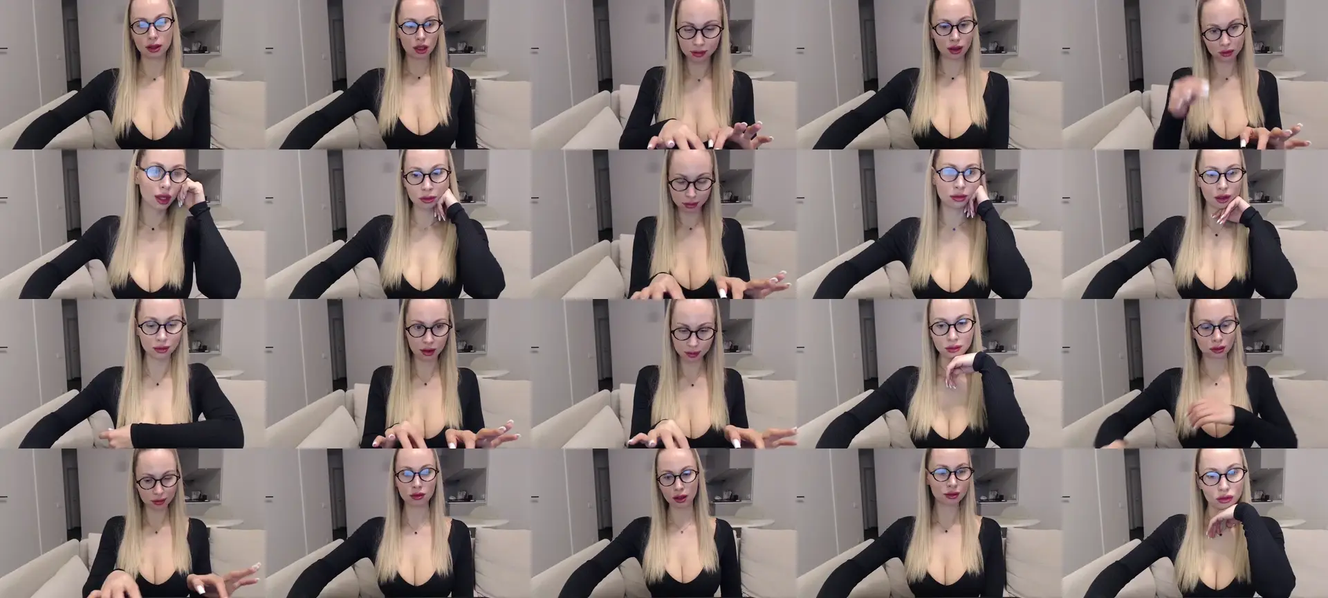 Meliisa69 photo contact sheet