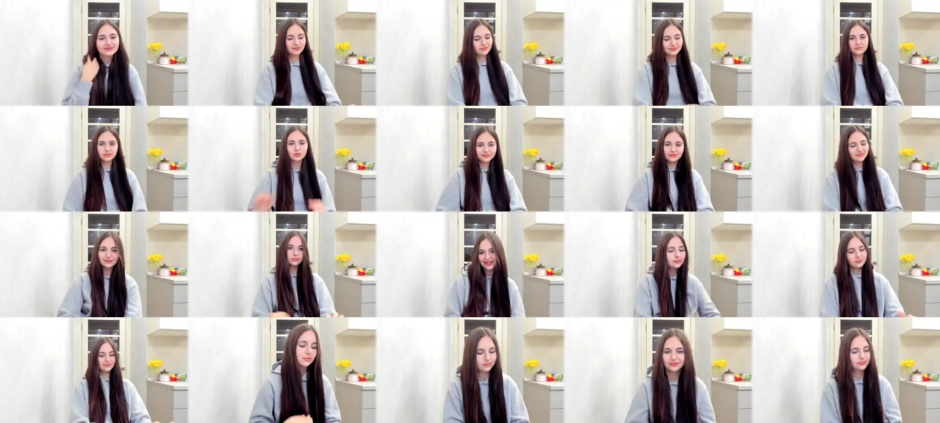 Miss_Peach_ photo contact sheet