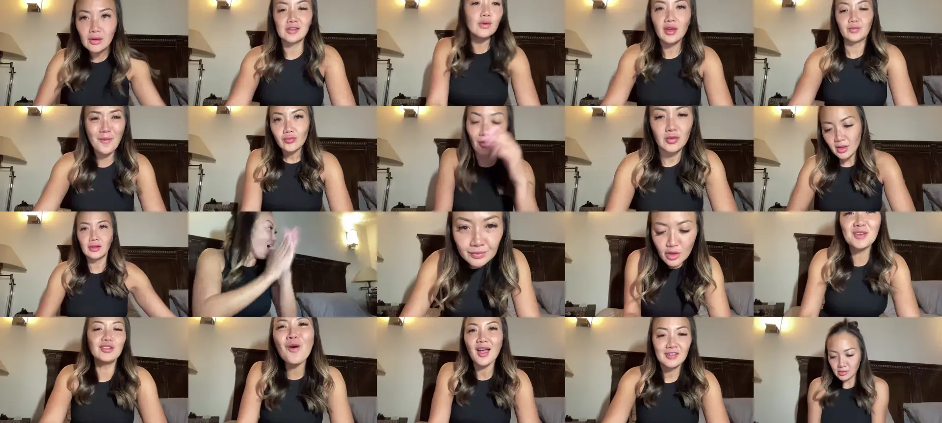 MissJaeLee photo contact sheet