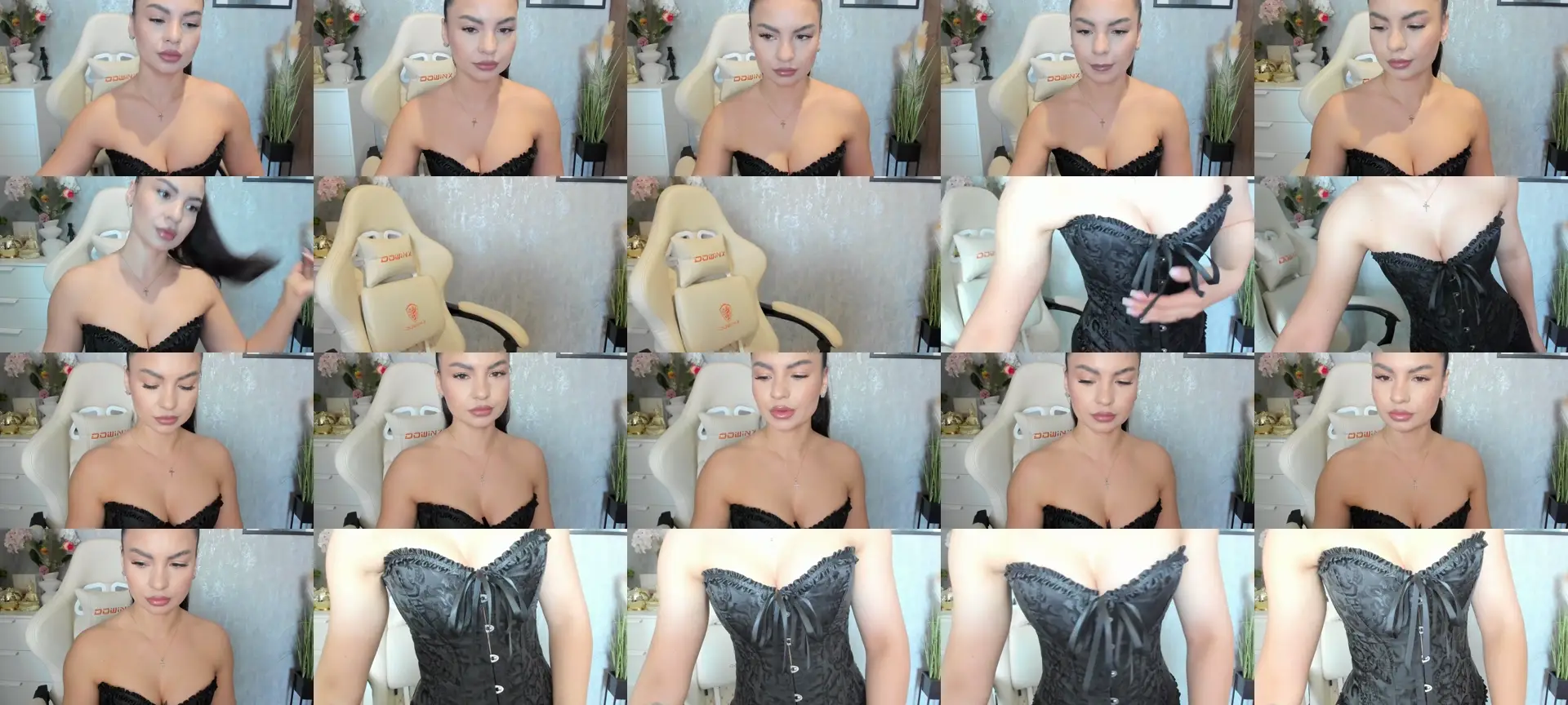 MistressMia photo contact sheet