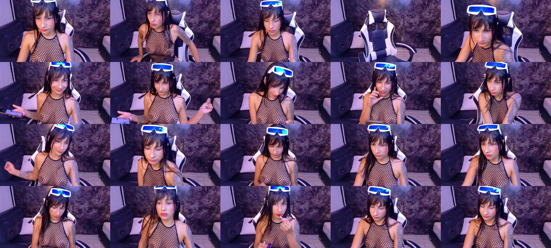 morena123 photo contact sheet