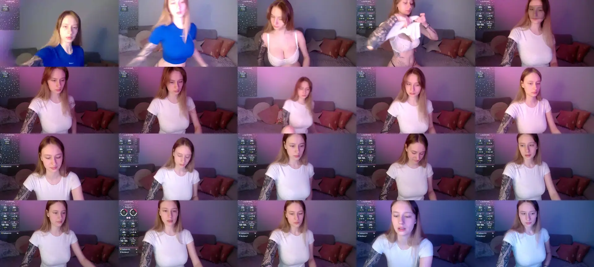 NicolePax photo contact sheet