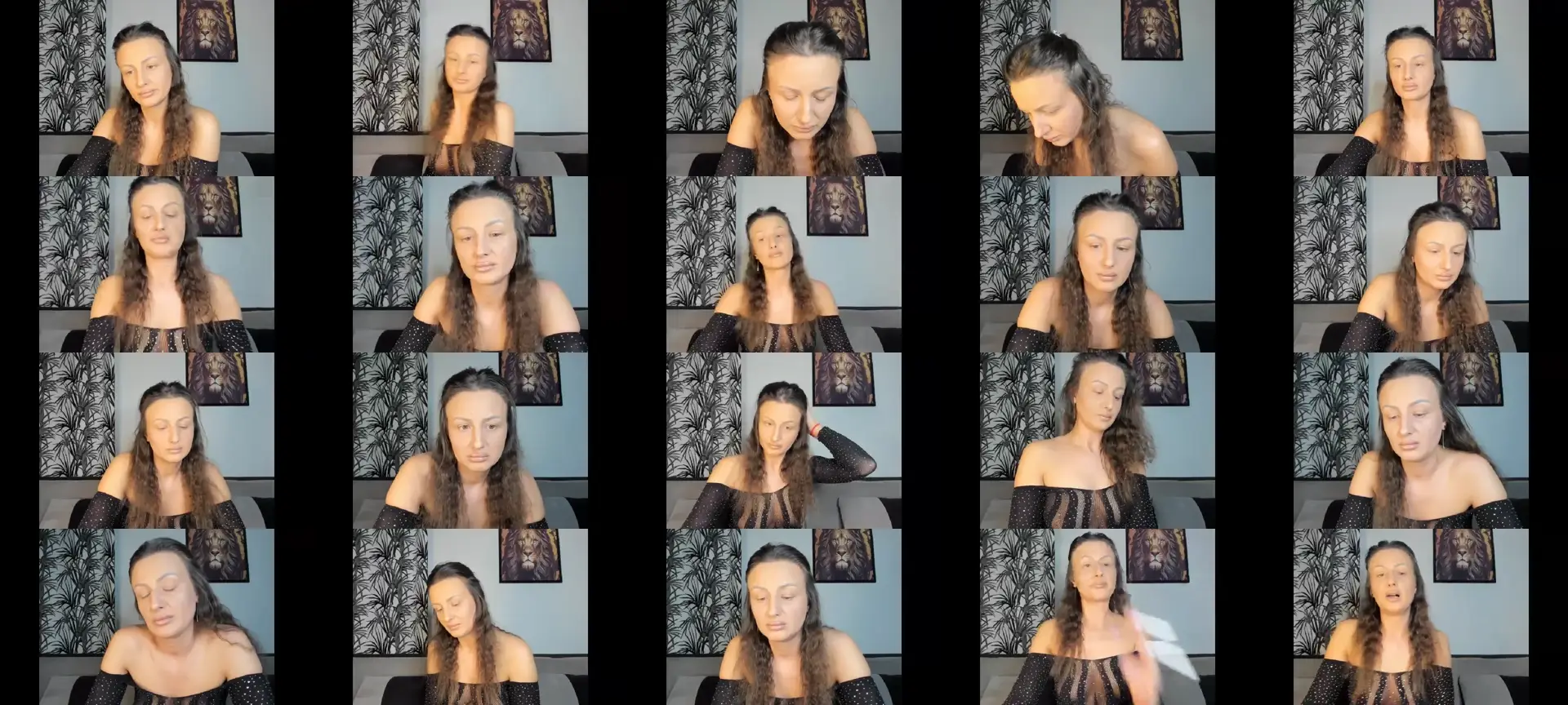 PlayfulAudrey photo contact sheet