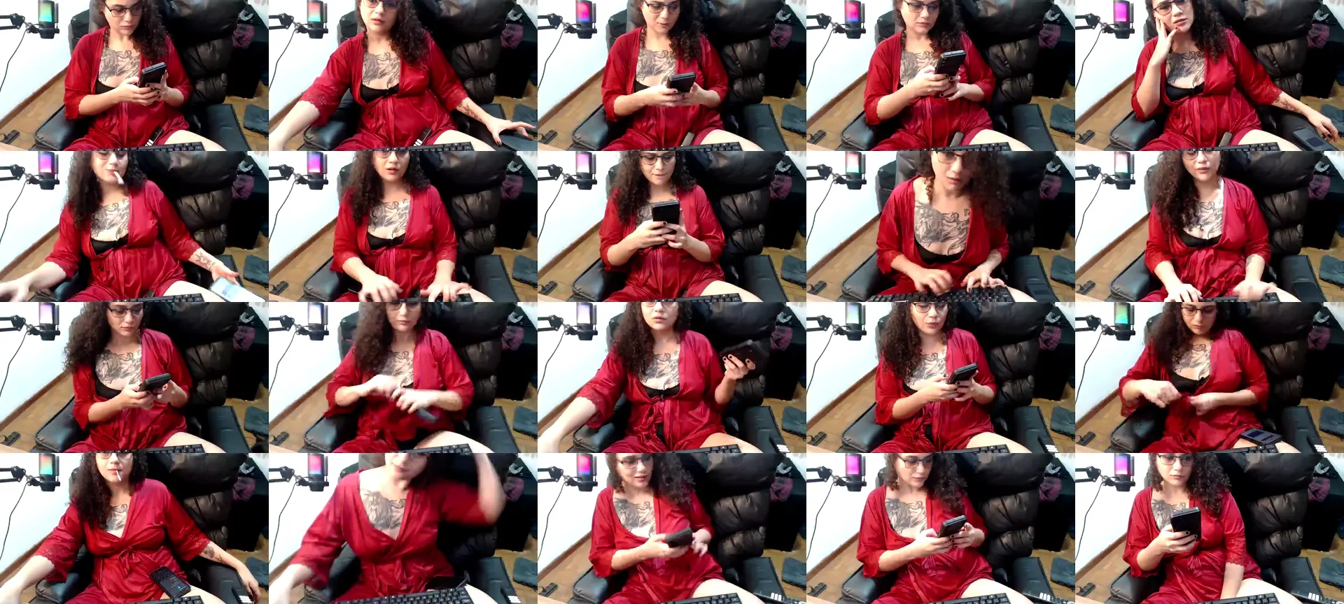 PrincessKenny photo contact sheet