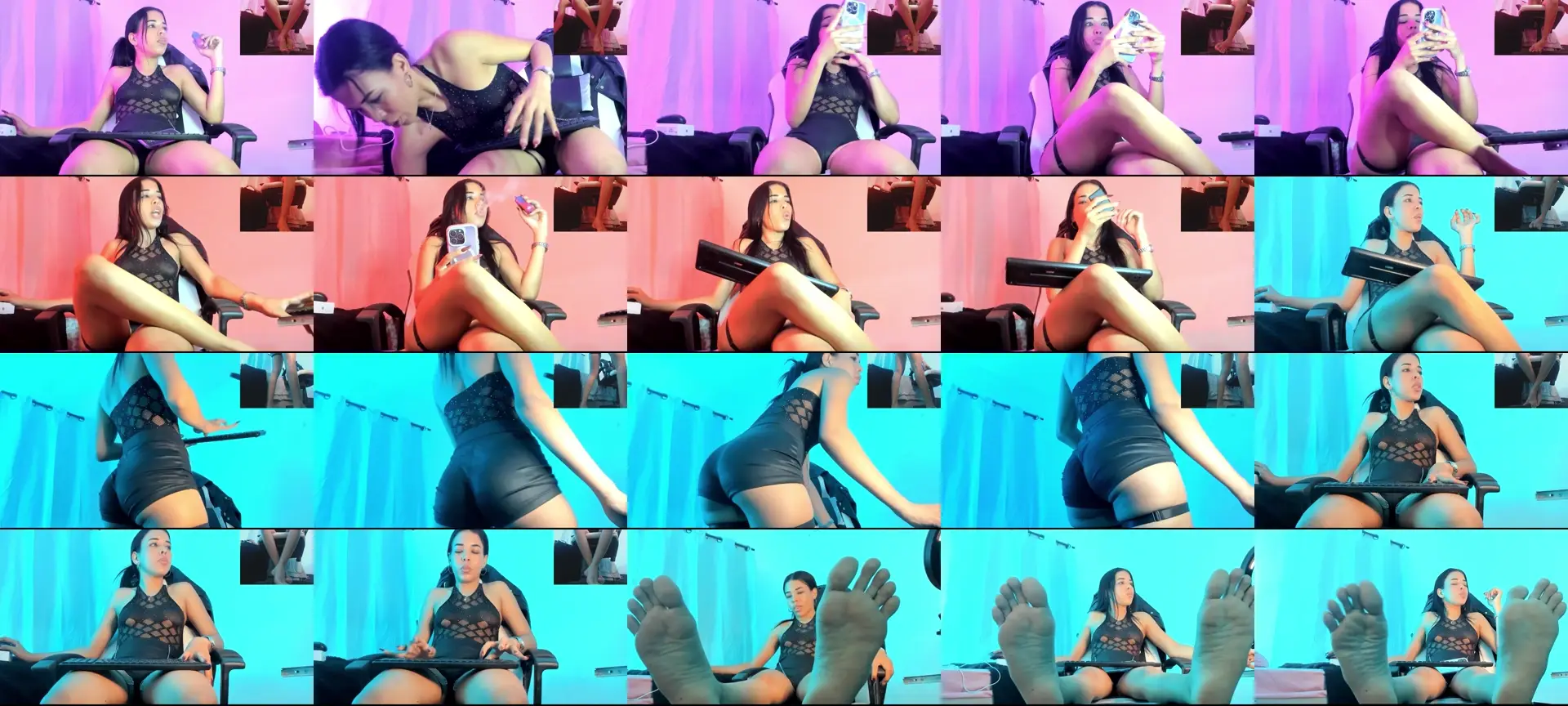 queen_findom photo contact sheet